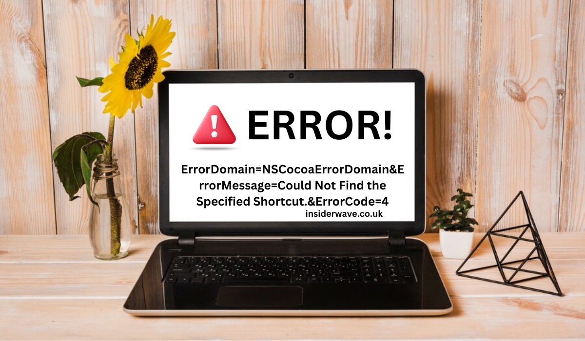 ErrorDomain=NSCocoaErrorDomain&ErrorMessage=Could Not Find the Specified Shortcut.&ErrorCode=4